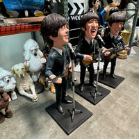 English Rock Band Caricature Set of 4 Statues - LM Treasures 