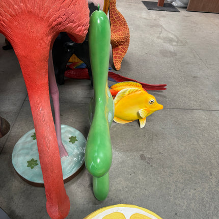 Comic Starfish Bubbles Statue