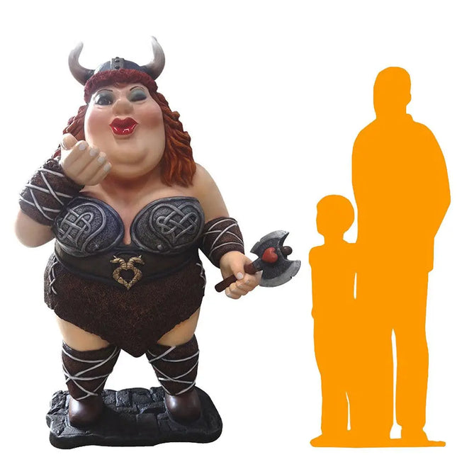 Lady Viking Olga Life Size Statue LM Treasures - PT