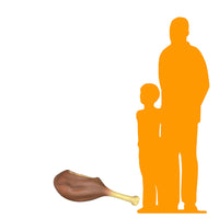 Giant Turkey Leg Over Sized Food Statue - LM Treasures 