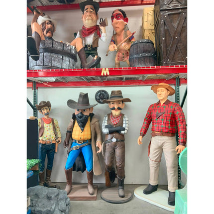 Relaxed Cowboy Life Size Statue LM Treasures - PT