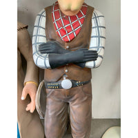 Relaxed Cowboy Life Size Statue - LM Treasures 