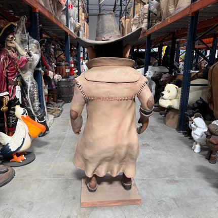 Comic Cowboy Robber Life Size Statue LM Treasures - PT