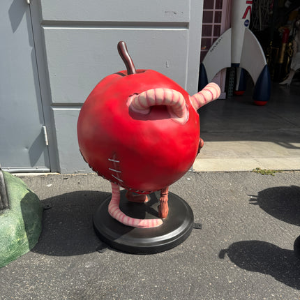 Zombie Apple Over Sized Spooky Fruit Statue