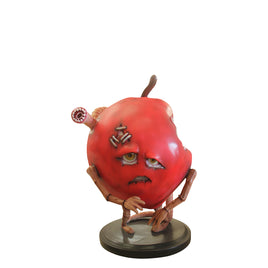 Zombie Apple Over Sized Spooky Fruit Statue