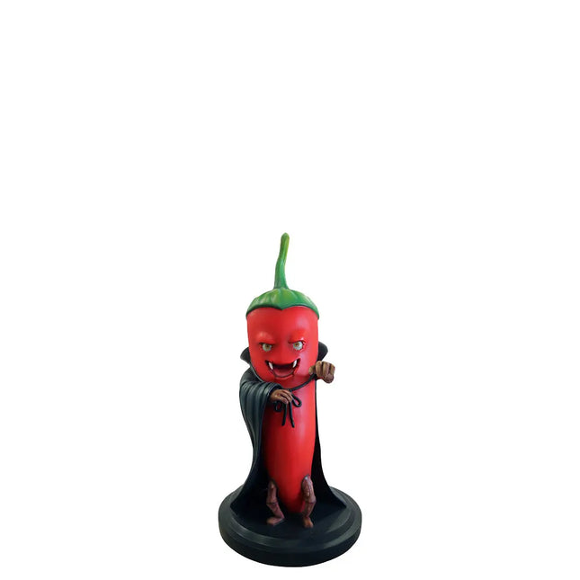 Count Dracula Chili Over Sized Spooky Veggie Statue LM Treasures - PT