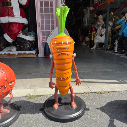Frankenstein Carrot Over Sized Spooky Veggie Statue