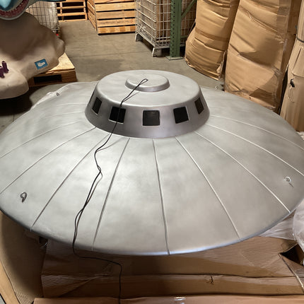 Hanging Alien Space Ship UFO 6ft Statue