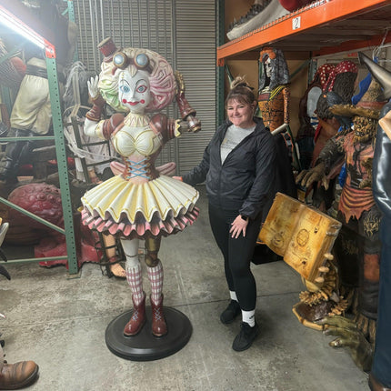 Steampunk Ragdoll Life Size Statue - LM Treasures 