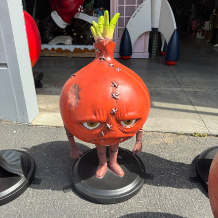 Rotten Onion Over Sized Spooky Veggie Statue