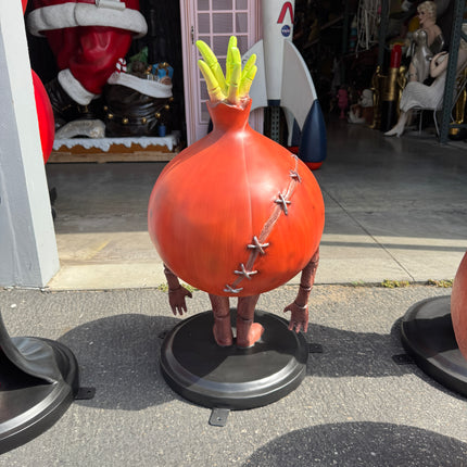 Rotten Onion Over Sized Spooky Veggie Statue