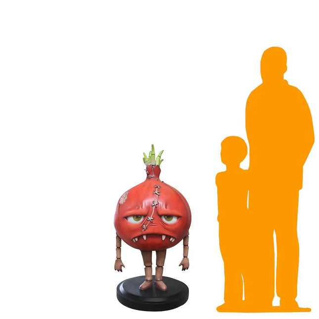 Rotten Onion Over Sized Spooky Veggie Statue LM Treasures - PT