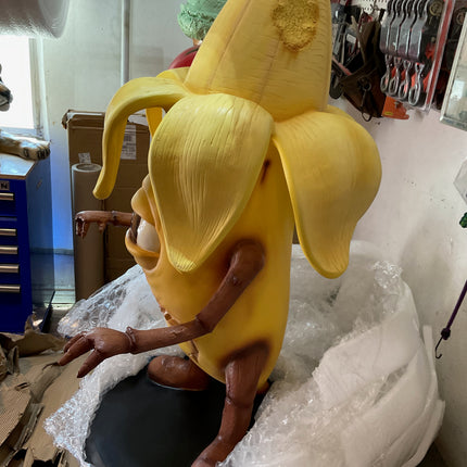 Zombie Banana Over Sized Spooky Fruit Statue