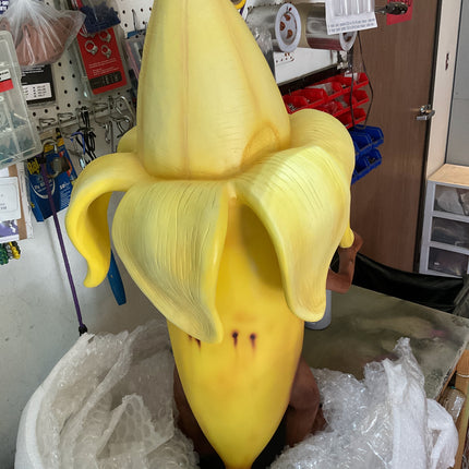 Zombie Banana Over Sized Spooky Fruit Statue