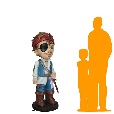 Pirate Boy Peter Life Size Statue - LM Treasures 