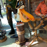 Comic Pelican Pirate Over Sized Statue - LM Treasures 