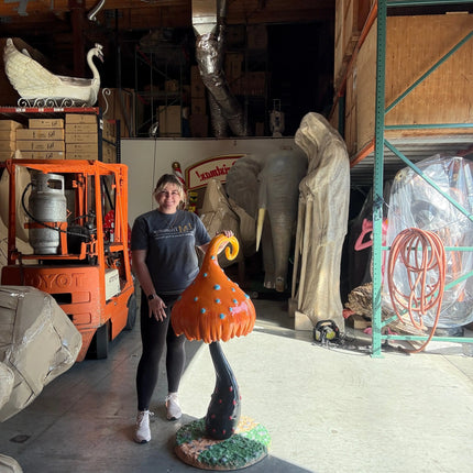 Large Poison Mushroom Over Sized Statue LM Treasures - PT