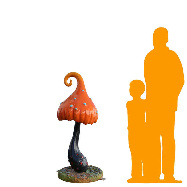 Large Poison Mushroom Over Sized Statue LM Treasures - PT