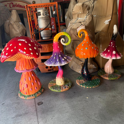 Large Jelly Mushroom Over Sized Statue LM Treasures - PT