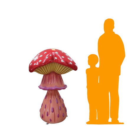 Large Jelly Mushroom Over Sized Statue LM Treasures - PT