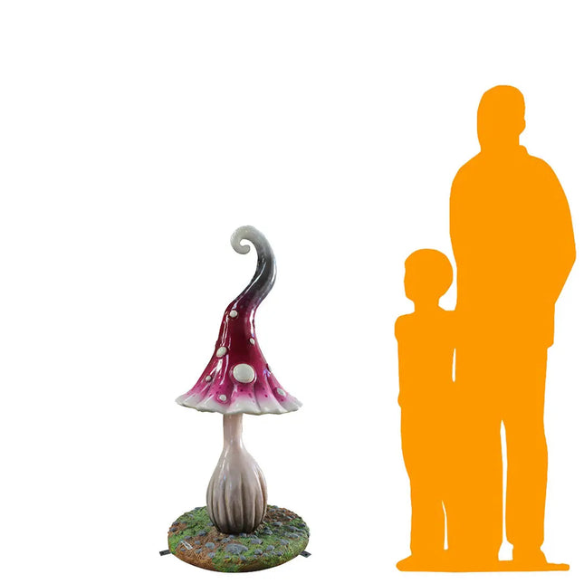 Large Dotted Mushroom Over Sized Statue LM Treasures - PT