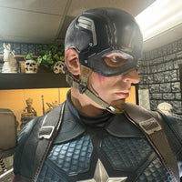 Marvel Captain America Life Size Bust Statue by Queen Studios - LM Treasures 