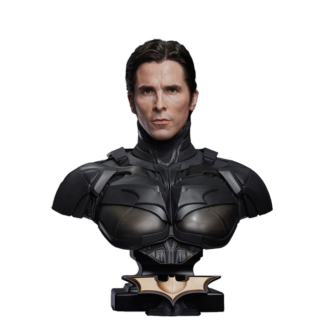 The Dark Knight Batman (Christian Bale) 1:1 Life Size Bust Statue
