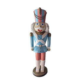 Large 6ft Pastel Nutcracker Life Size Statue - LM Treasures 