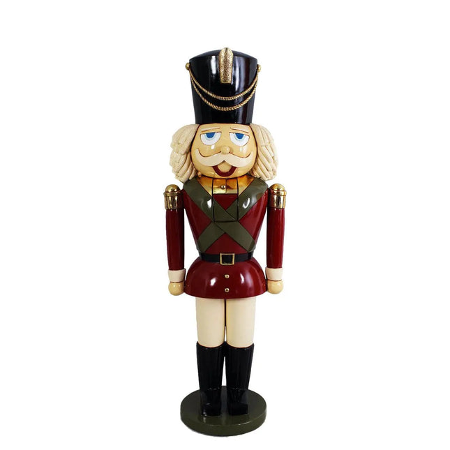 Large 6ft Nutcracker Life Size Christmas Statue LM Treasures - H