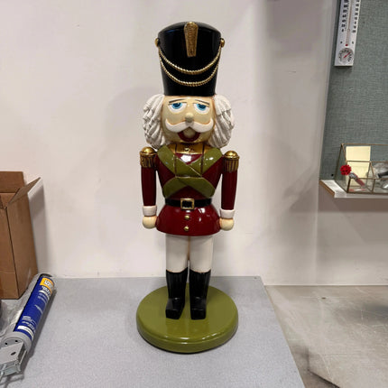 Small 3ft Nutcracker Christmas Statue LM Treasures - H