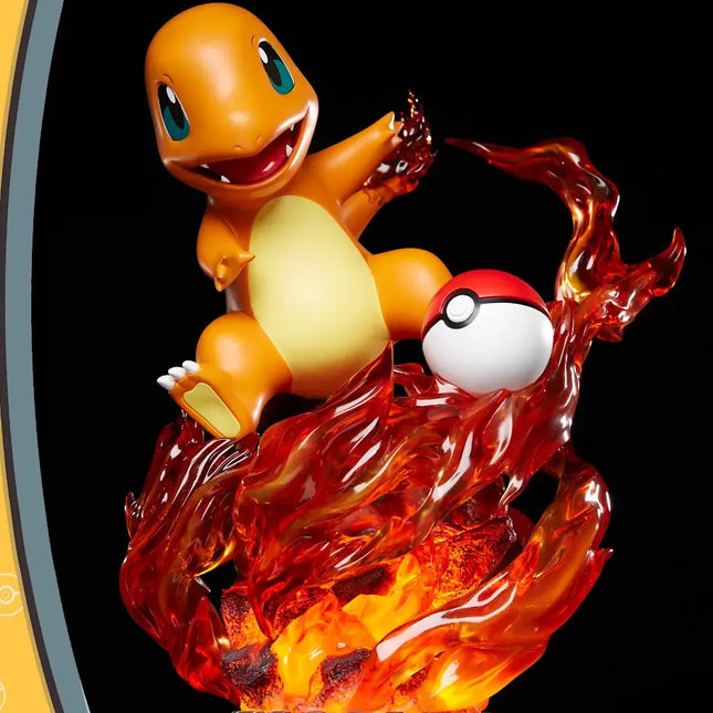 Pokemon Charmander Small Table Top Statue LM Treasures - HA