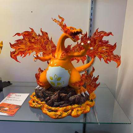 Pokemon Charizard Small Table Top Statue