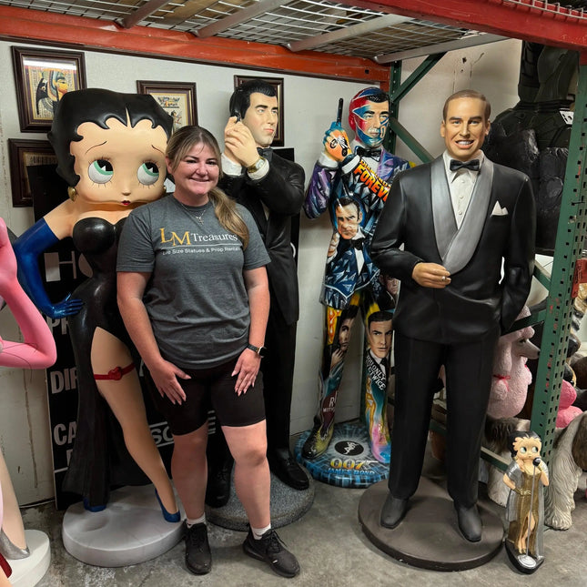Pop Secret Agent Life Size Statue LM Treasures - A