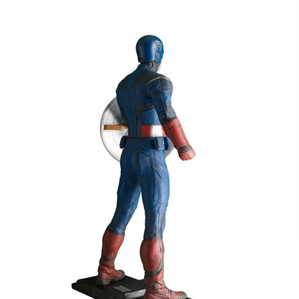 Captain America Life Size Statue From The Avengers - LM Treasures 