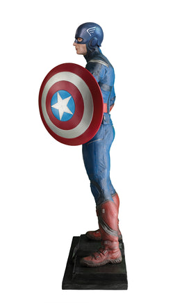 Captain America Life Size Statue From The Avengers - LM Treasures 