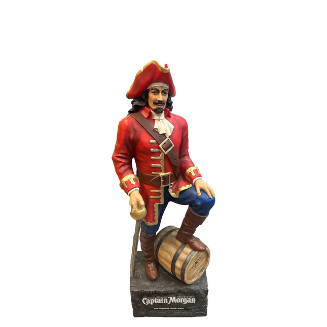 Pre-Owned Captain Morgan 4ft Store Display Statue LM Treasures - P