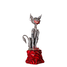American McGee's Alice Cheshire Cat on Base Life Size Statue