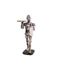 Android Robot Droid Butler Small Statue - LM Treasures 