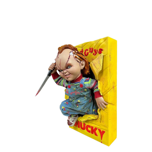 Bride of Chucky 1:2 Half Scale Chucky Wall Decor Statue LM Treasures - HC