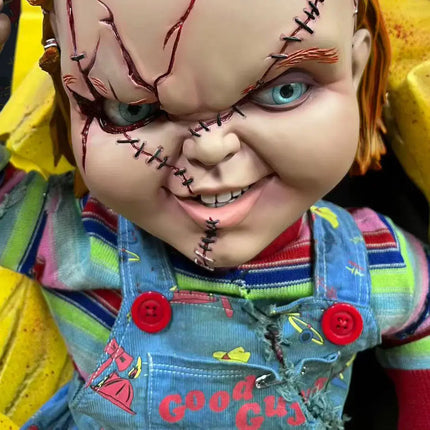 Bride of Chucky 1:1 Life Size Chucky Wall Decor Statue LM Treasures - HC