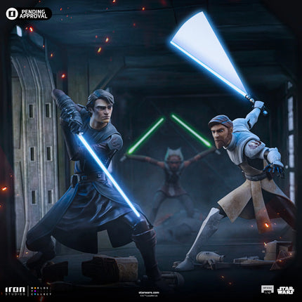Anakin Skywalker Star Wars: Clone Wars Art Scale 1/10 Iron Studios LM Treasures - IR