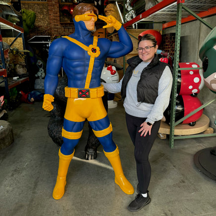 X-Men Cyclops Life Size Pre-Owned Statue - LM Treasures 
