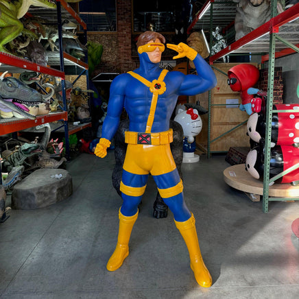 X-Men Cyclops Life Size Pre-Owned Statue - LM Treasures 