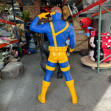 X-Men Cyclops Life Size Pre-Owned Statue - LM Treasures 