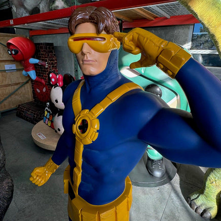 X-Men Cyclops Life Size Pre-Owned Statue - LM Treasures 