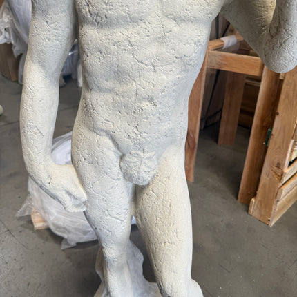 David on Base Life Size Statue