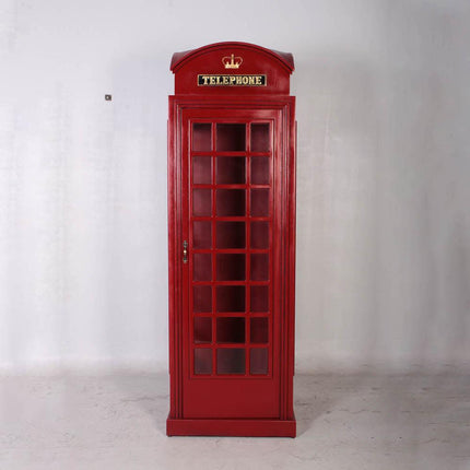 British Phone Booth Life Size Statue
