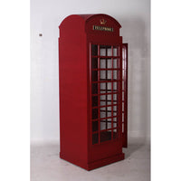 British Phone Booth Life Size Statue - LM Treasures 