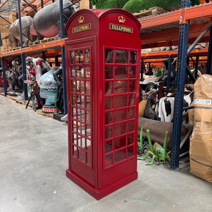 British Phone Booth Life Size Statue LM Treasures - GP