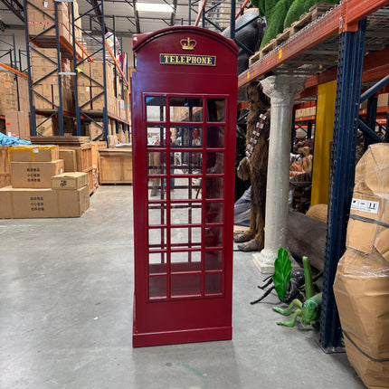 British Phone Booth Life Size Statue LM Treasures - GP